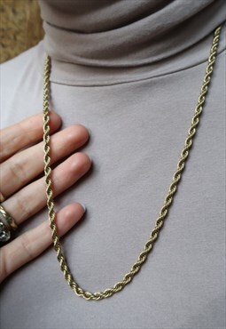 Julie golden necklace