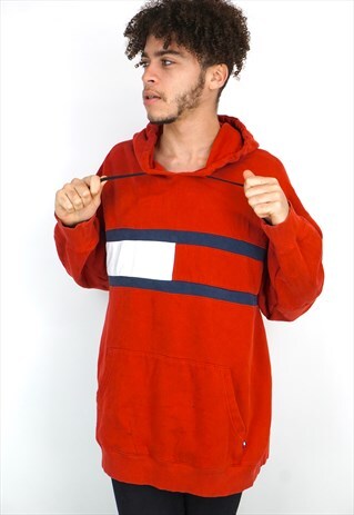 VINTAGE 90'S TOMMY HILFIGER HOODIE