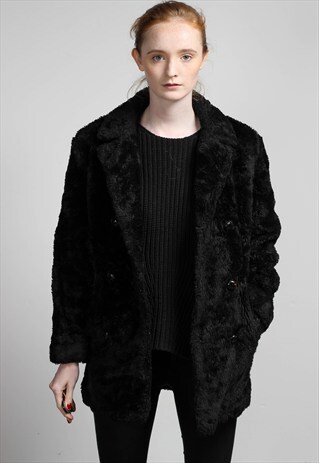 VINTAGE FAUX FUR JACKET