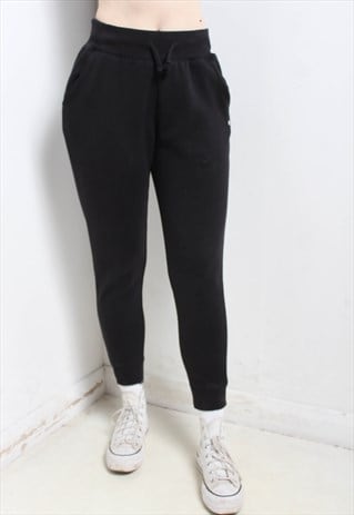 VINTAGE TOMMY HILFIGER JOGGING BOTTOMS BLACK