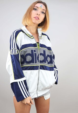 VINTAGE OVERSIZED ADIDAS TRACK TOP