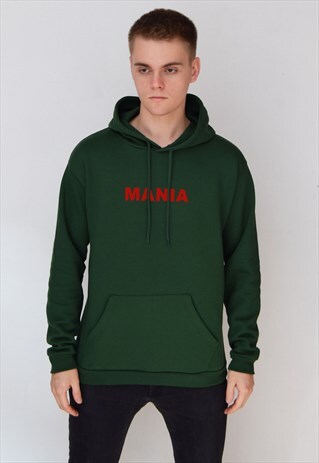 GREEN MANIA (RED) HOODIE