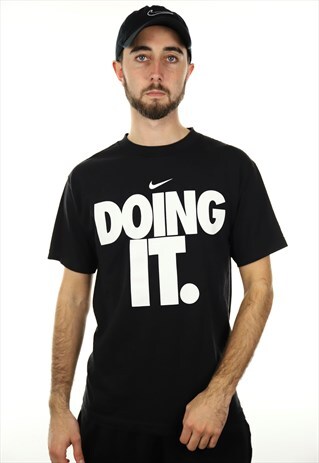 VINTAGE NIKE JUST DO IT GRAPHIC T SHIRT TEE