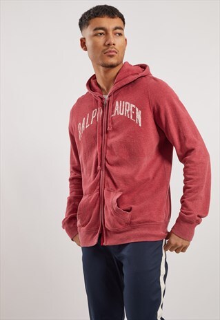VINTAGE RALPH LAUREN ZIP-UP HOODIE