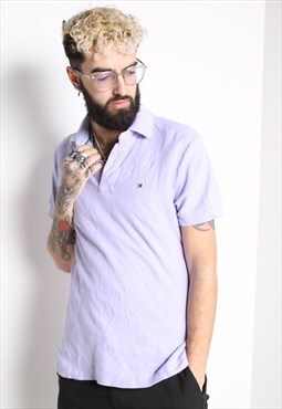 Vintage Tommy Hilfiger Polo Shirt Purple