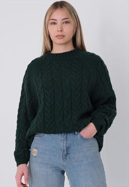 Green Knitwear Sweater