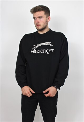 90'S RETRO BLACK LOGO SWEATSHIRT