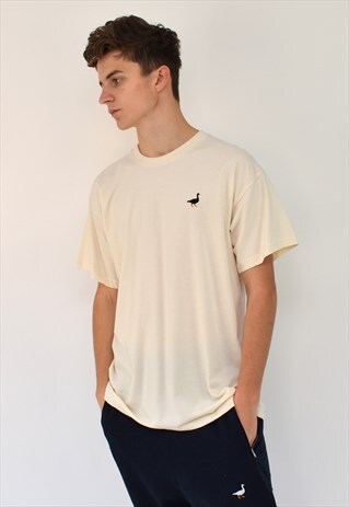 G&G UNISEX NATURAL GOOSE TEE
