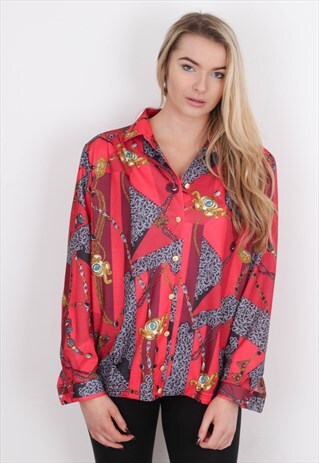 VINTAGE PATTERN SHIRT CVSS022