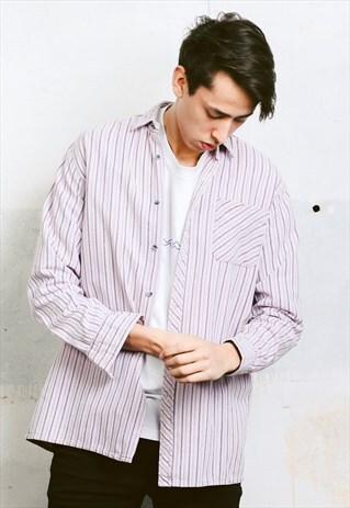 VINTAGE STRIPED PASTEL SHIRT