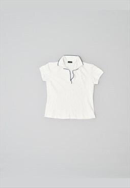 Vintage 0'Y2K Fred Perry Polo Shirt White