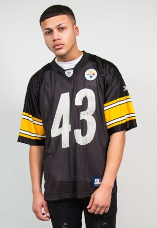 NFL JERSEY AMERICAN FOOTBALL SHIRT PITTSBURGH STEELERS