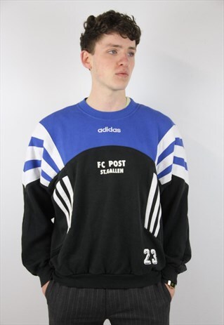 VINTAGE ADIDAS 90'S FOOTBALL SWEATSHIRT