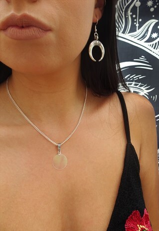 IRIDESCENT SEQUIN NECKLACE