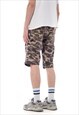 VINTAGE CARHARTT SHORTS WORK CAMO GREEN