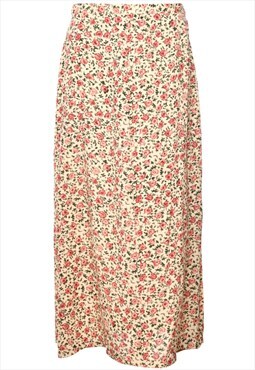 Vintage Woolrich Floral Print Maxi Skirt - M