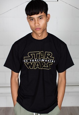 STAR WARS THE FORCE AWAKENS LOGO UNISEX T-SHIRT