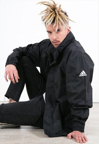 VINTAGE 90S ADIDAS WINDBREAKER JACKET/ S4112