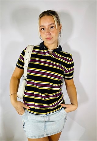 VINTAGE Y2K RALPH LAUREN STRIPED POLO