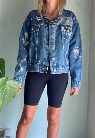 RETRO CROPPED DENIM JACKET