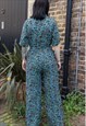 RUN AND FLY PAISLEY PRINT  JUMPSUIT