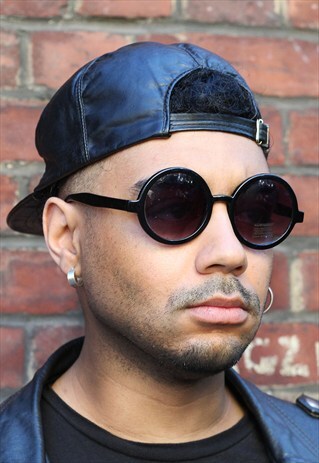 VINTAGE 90S RETRO ROUND SUNGLASSES