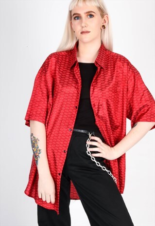 VINTAGE PATTERN SHIRT NS410