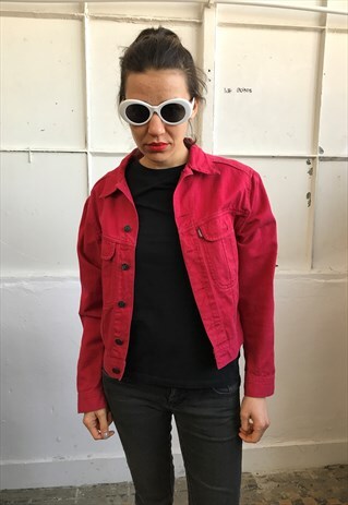 VINTAGE 90' OLDSCHOOL COOL UNISEX CLASSIC DENIM JACKET