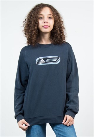90'S ADIDAS BLUE SWEATSHIRT JUMPER