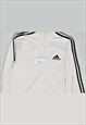 VINTAGE 90'S ADIDAS TOP LONG SLEEVE WHITE