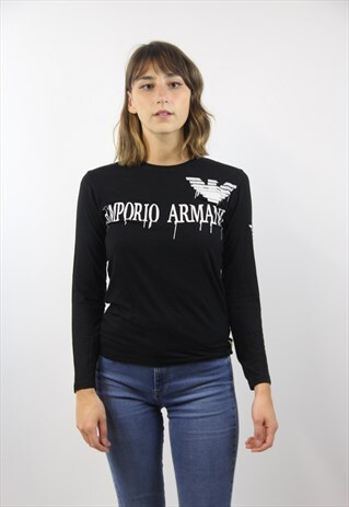 VINTAGE LONG SLEEVE ARMANI T-SHIRT
