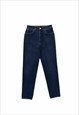 VINTAGE FENDI JEANS DARK BLUE DENIM MOM STYLE