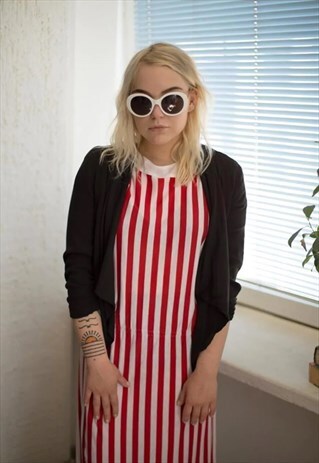 VINTAGE 90'S BLACK CROPPED CARDIGAN