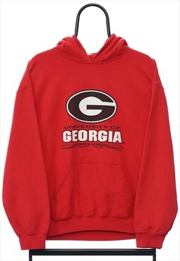 Vintage Georgia Bulldogs NCAA Red Hoodie