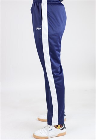 VINTAGE 90S FILA NAVY TRACKSUIT BOTTOMS