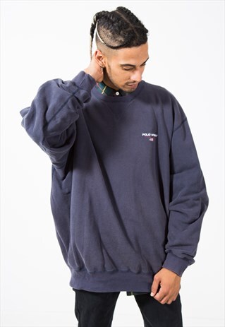 VINTAGE 90'S POLO RALPH LAUREN SWEATSHIRT / S2052