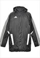 Vintage Black & White Adidas Mountaineering Jacket - M