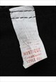 VINTAGE SHEER EFFECT BLACK LACE BABYDOLL - S