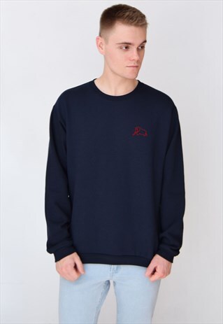 NAVY ELEPHANT (RED) SWEATSHIRT