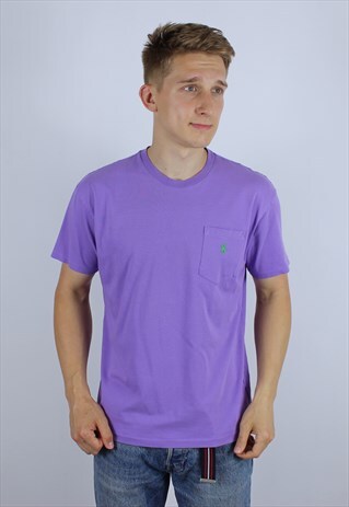 VINTAGE POLO RALPH LAUREN MENS T-SHIRT TOP