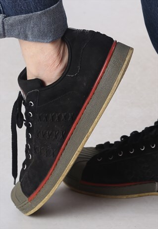 ADIDAS SHELL TOE SUPERSTARS TRAINERS UK 11.5 , US 12 (53R)
