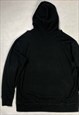 BLACK DSQUARED GRAPHIC HOODIE DEF LEPPARD (XL)