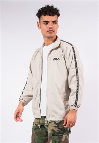 90S VINTAGE FILA WINDBREAKER TRACKSUIT JACKET