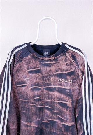 VINTAGE ADIDAS SWEATSHIRT TIE DYE MEDIUM