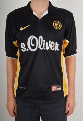 VINTAGE NIKE JERSEY FOOTBALL SHIRT BVB DORTMUND SIZE S (1011