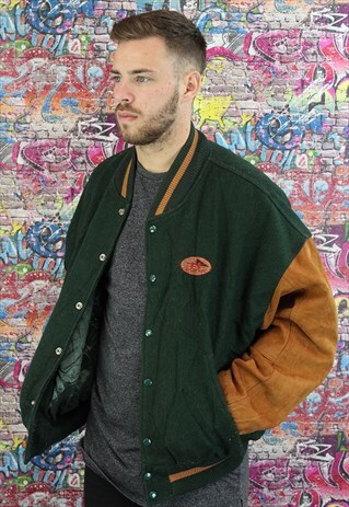 VINTAGE BOMBER JACKET. VARSITY/AMERICAN/ USA JACKET