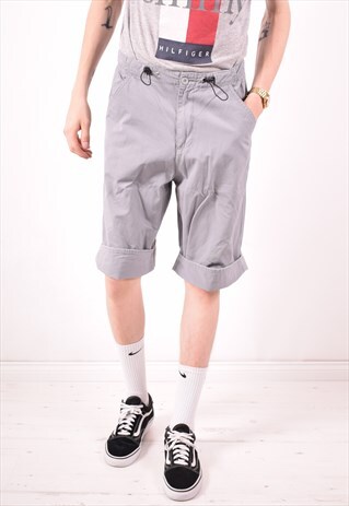 DICKIES MENS VINTAGE SHORTS W32 GREY 90S