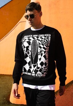 Maized and Confused Mens Graphic Festival Sweatshirt 