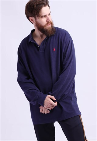 VINTAGE 90S POLO RALPH LAUREN LONG SLEEVE TOP