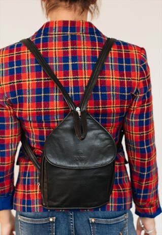 VINTAGE 90S GRUNGE SMALL RUCKSACK